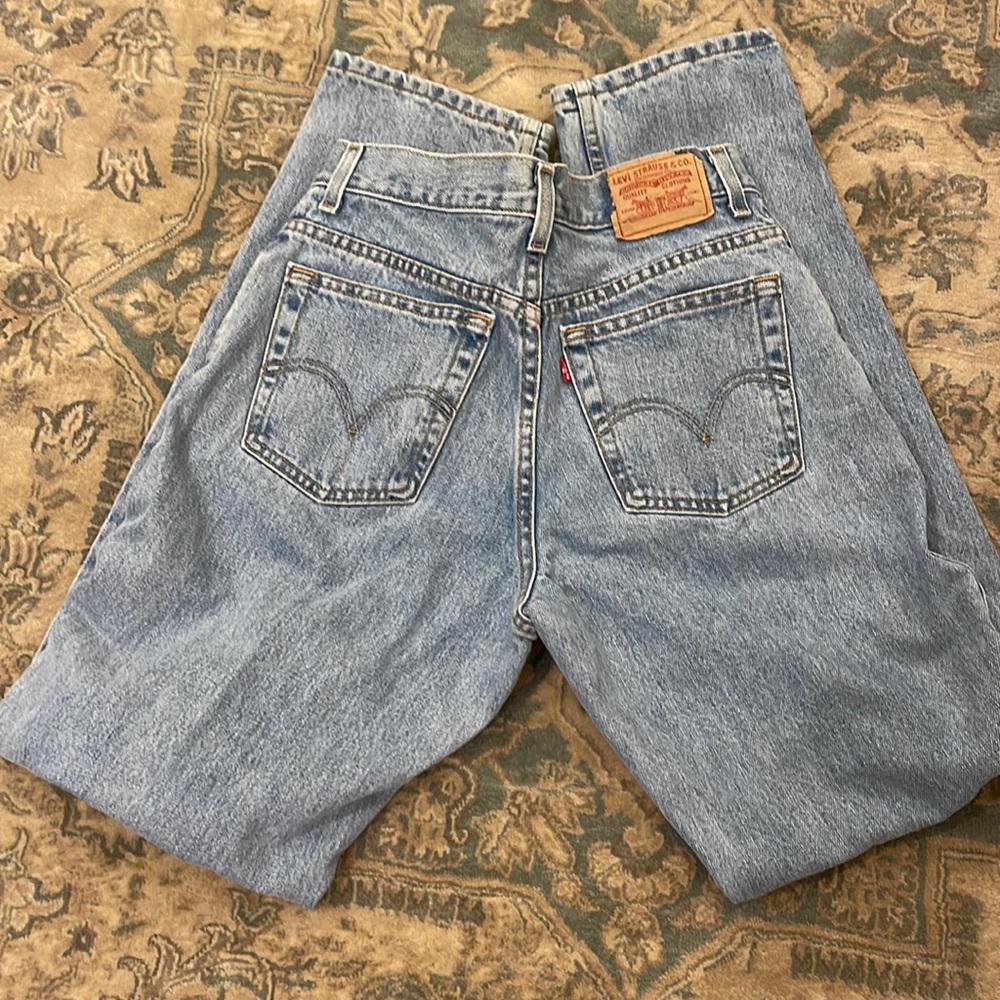 Levi’s Vintage Hi rise wedgie 550 jeans